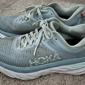 Hoka Women's Blue Athletic Shoes